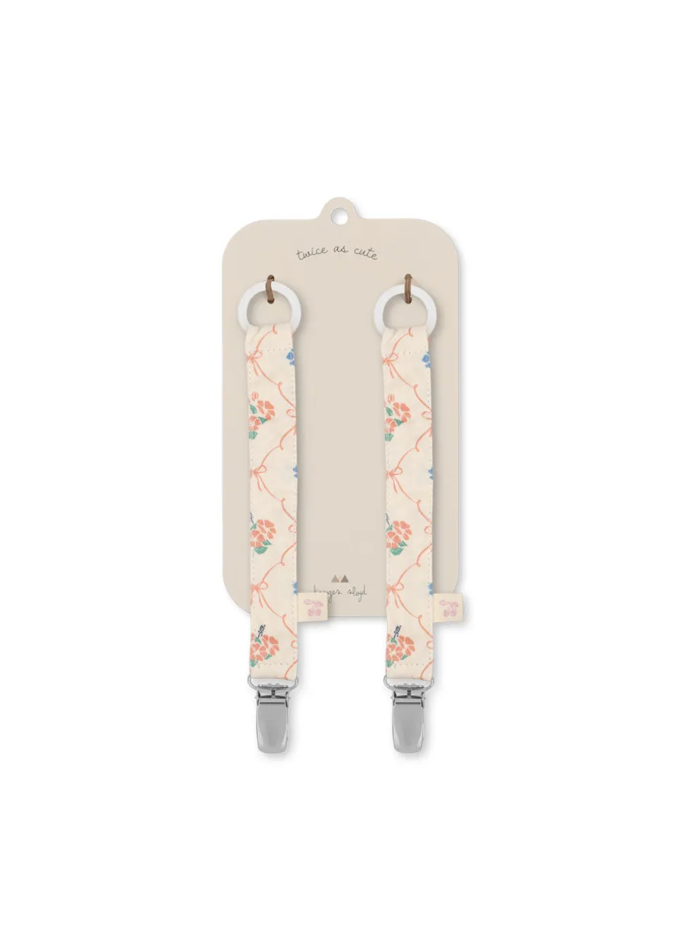 Konges Sløjd Pusletid|2 pak suttesnor - fleur decor fleurdecor