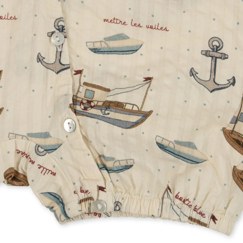 Konges Sløjd Overdele|ace romper - SAIL AWAY sailaway