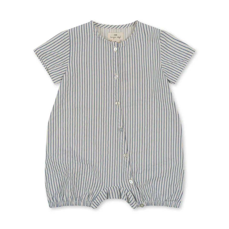 Konges Sløjd Overdele|ace romper - STRIPE BLUIE stripebluie