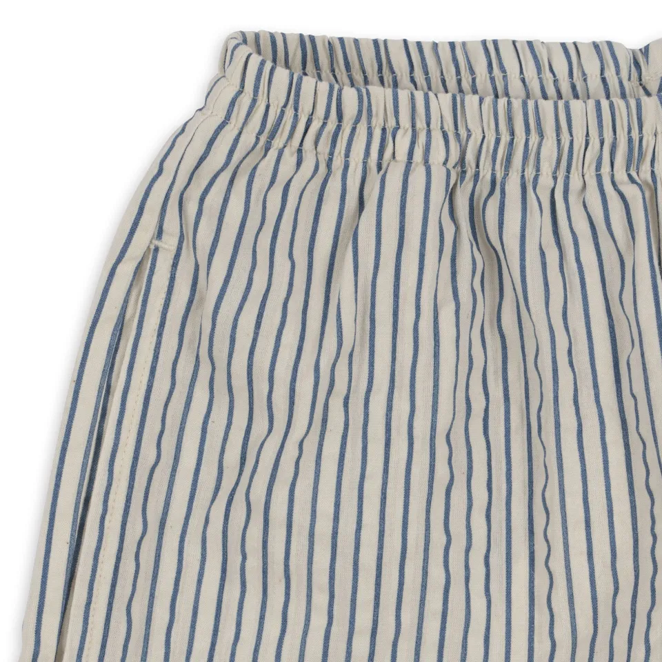 Konges Sløjd Underdele|ace shorts - STRIPE BLUIE stripebluie