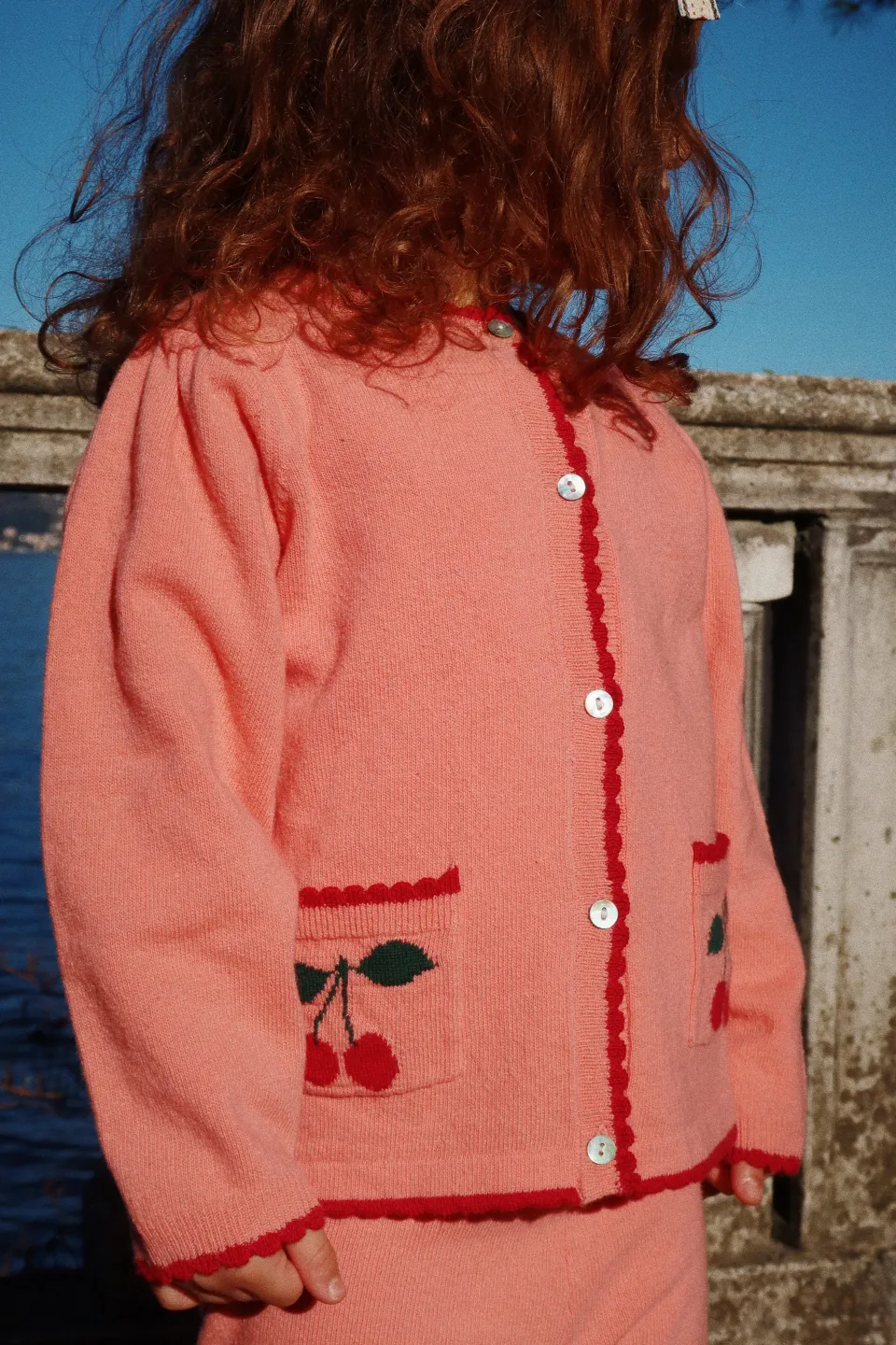 Konges Sløjd Overdele|ALEXA CARDIGAN - POWDER PINK powderpink
