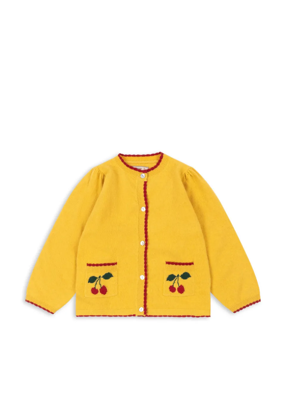 Konges Sløjd Overdele|ALEXA CARDIGAN - YOLK YELLOW yolkyellow