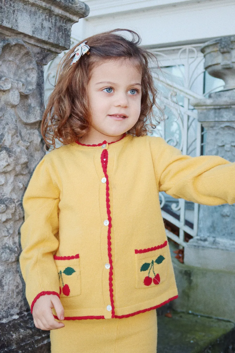 Konges Sløjd Overdele|ALEXA CARDIGAN - YOLK YELLOW yolkyellow