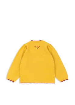 Konges Sløjd Overdele|ALEXA CARDIGAN - YOLK YELLOW yolkyellow