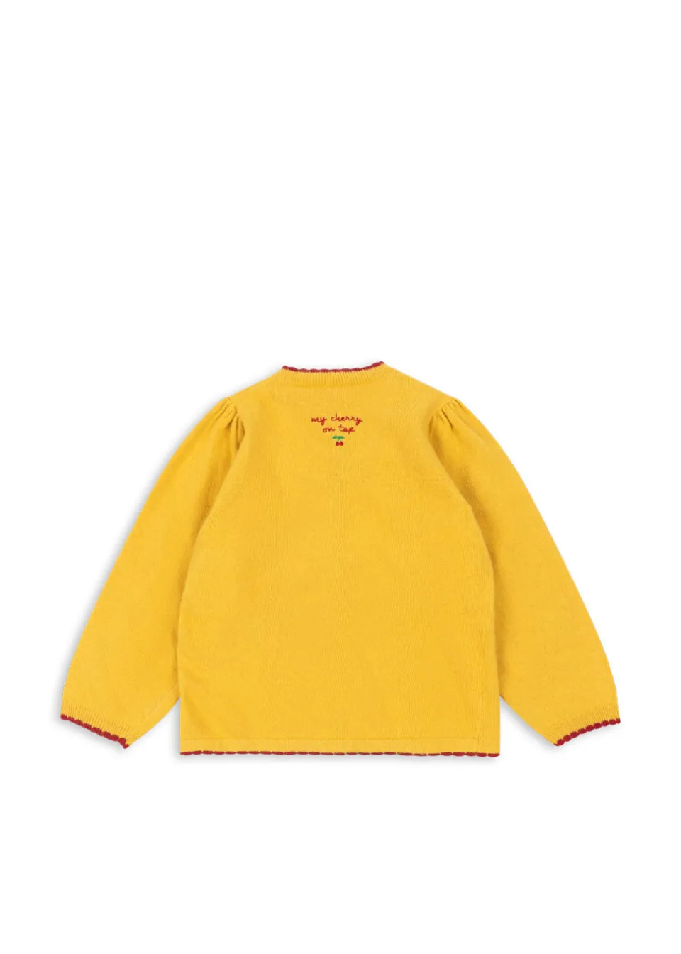 Konges Sløjd Overdele|ALEXA CARDIGAN - YOLK YELLOW yolkyellow