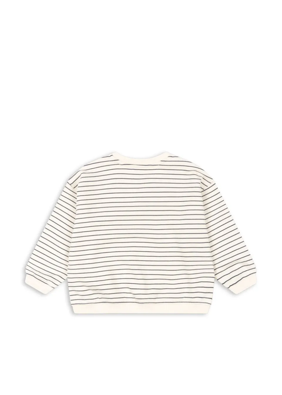 Konges Sløjd Overdele|AMIO SWEATSHIRT - ANTIQUE WHITE / OMBRE BLUE