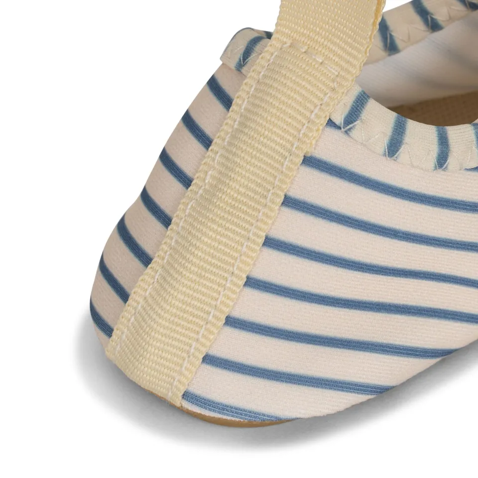 Konges Sløjd Badetøj|aster badesko - STRIPE BLUIE stripebluie