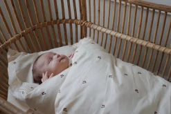 Konges Sløjd Sengeudstyr|baby sengesæt 70x100 - cherry