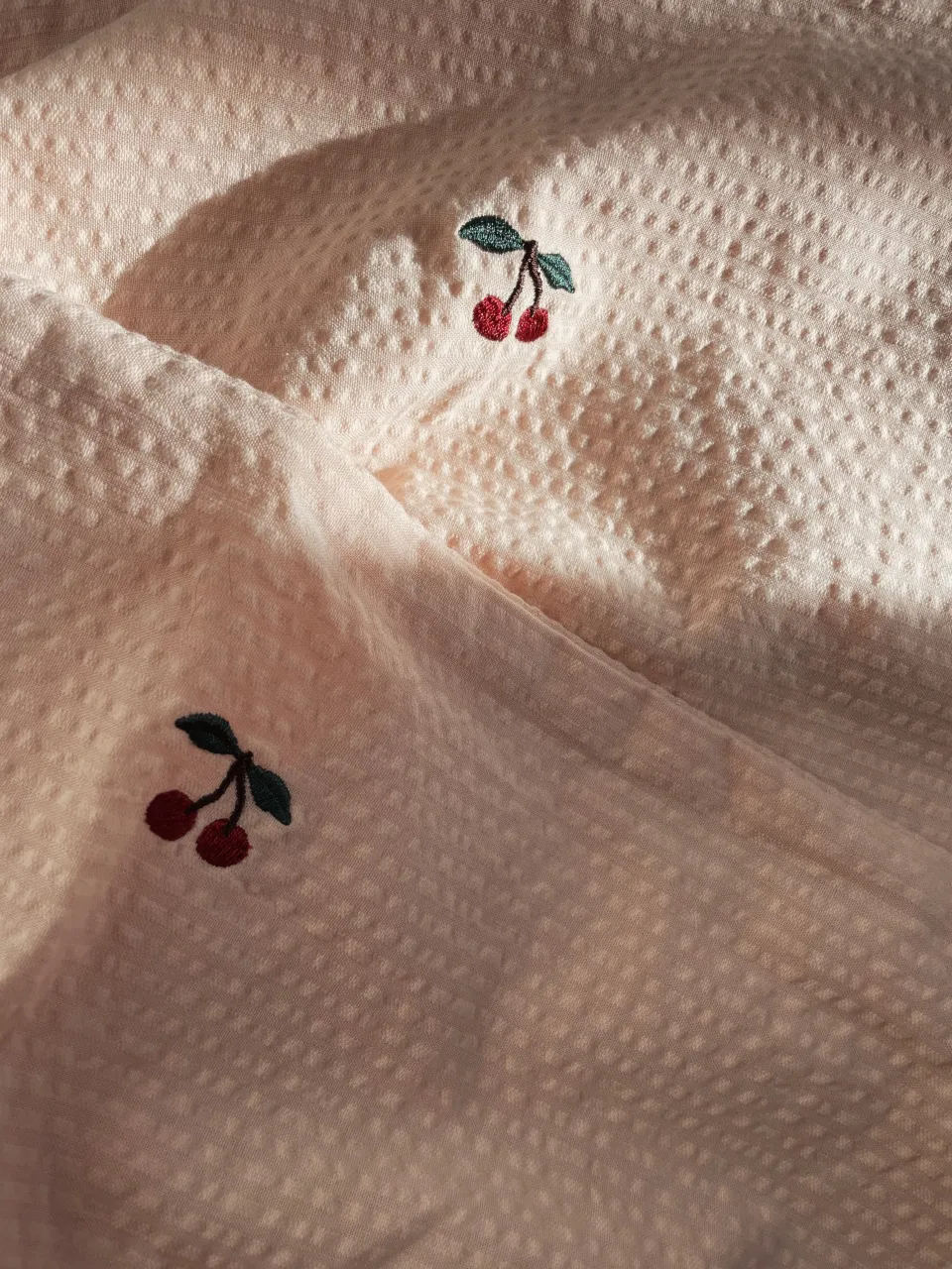 Konges Sløjd Sengeudstyr|baby sengesæt 70x100 - LIGHT ROSE lightrose