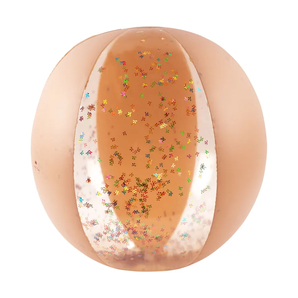 Konges Sløjd Udendørs Leg|badebold stor - MULTI CHERRY BLUSH TRANSPARENT multicherryblushtransparent