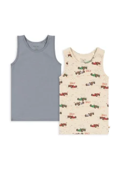 Konges Sløjd Accessories|basic 2 pak tanktop - TRADEWINDS / GRAND PRIX