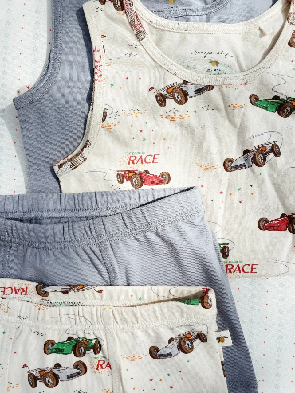 Konges Sløjd Accessories|basic 2 pak tanktop - TRADEWINDS / GRAND PRIX