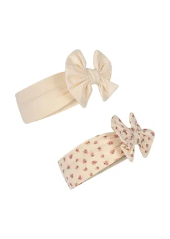 Konges Sløjd Accessories|basic 2 pak turban - buttercream/bloomie