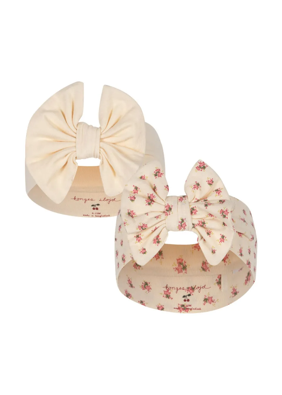 Konges Sløjd Accessories|basic 2 pak turban - buttercream/bloomie