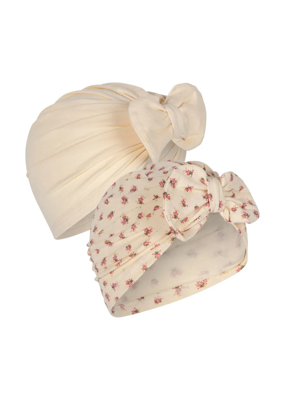 Konges Sløjd Accessories|Overtøj|basic 2 pak turban - buttercream/bloomie