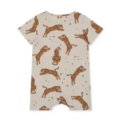 Konges Sløjd Overdele|basic romper - tiger sand tigersand