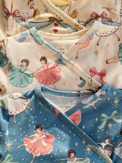 Konges Sløjd Overdele|Underdele|Basic sæt til nyfødt - snow bow ballerina snowbowballerina