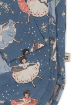 Konges Sløjd Overdele|Underdele|Basic sæt til nyfødt - snow bow ballerina snowbowballerina