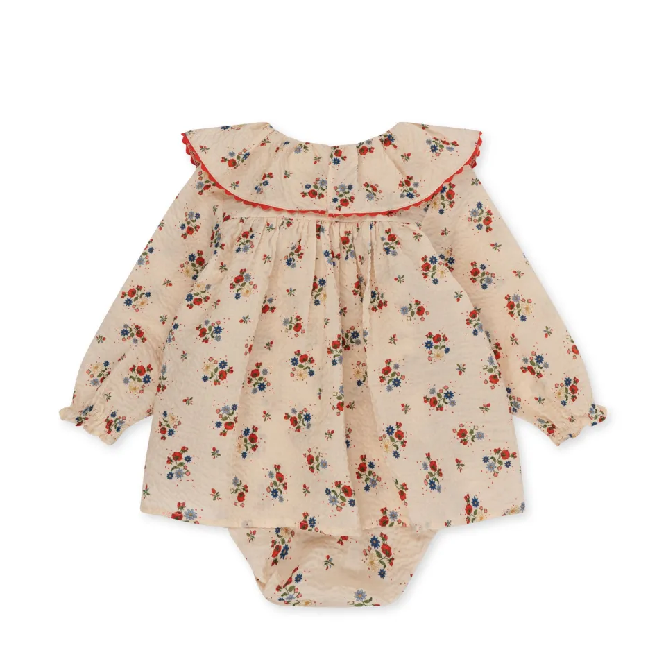 Konges Sløjd Overdele|bella romper med flæser - FIFI FLEUR fififleur