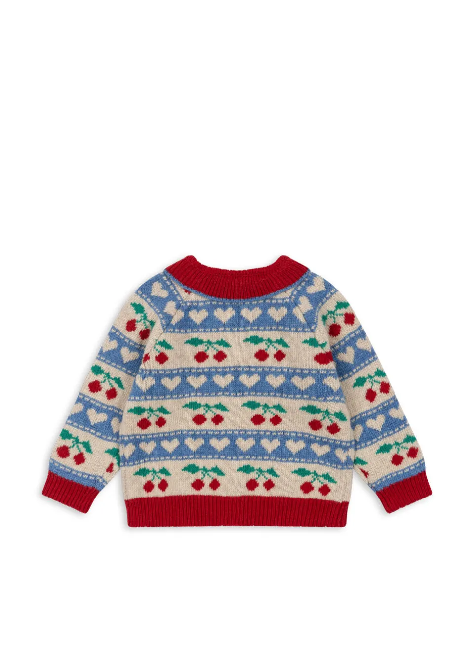 Konges Sløjd Overdele|BELOU CARDIGAN - CHERRY STRIPE cherrystripe