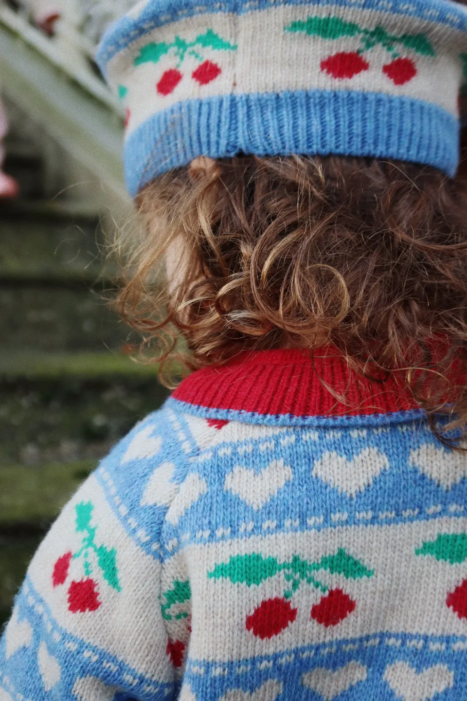 Konges Sløjd Overdele|BELOU CARDIGAN - CHERRY STRIPE cherrystripe