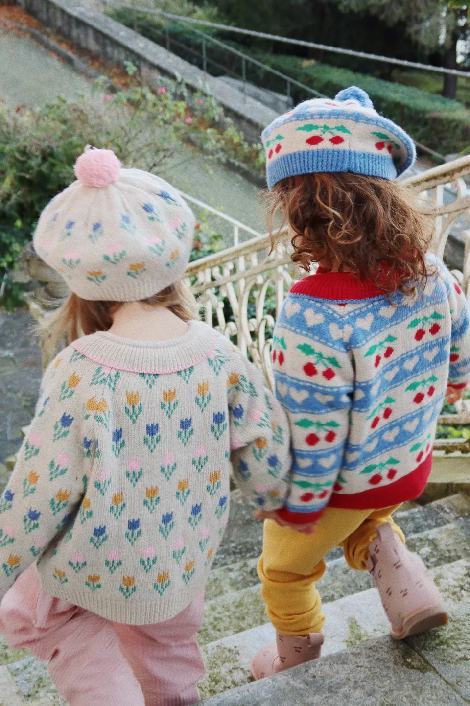 Konges Sløjd Overdele|BELOU CARDIGAN - CHERRY STRIPE cherrystripe