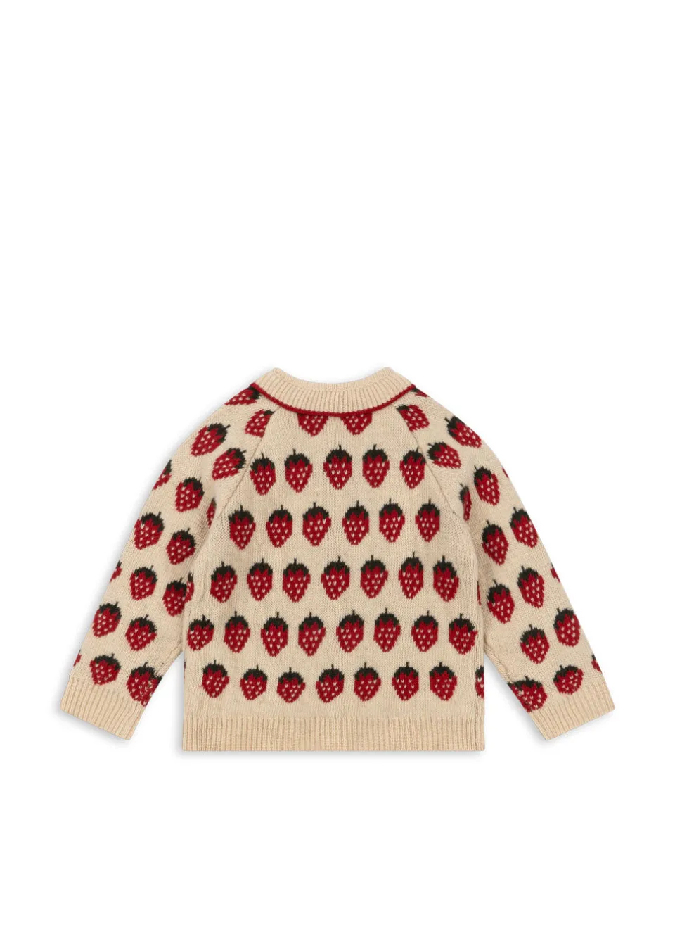 Konges Sløjd Overdele|Belou cardigan - strawberry