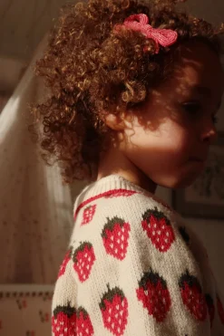 Konges Sløjd Overdele|Belou cardigan - strawberry