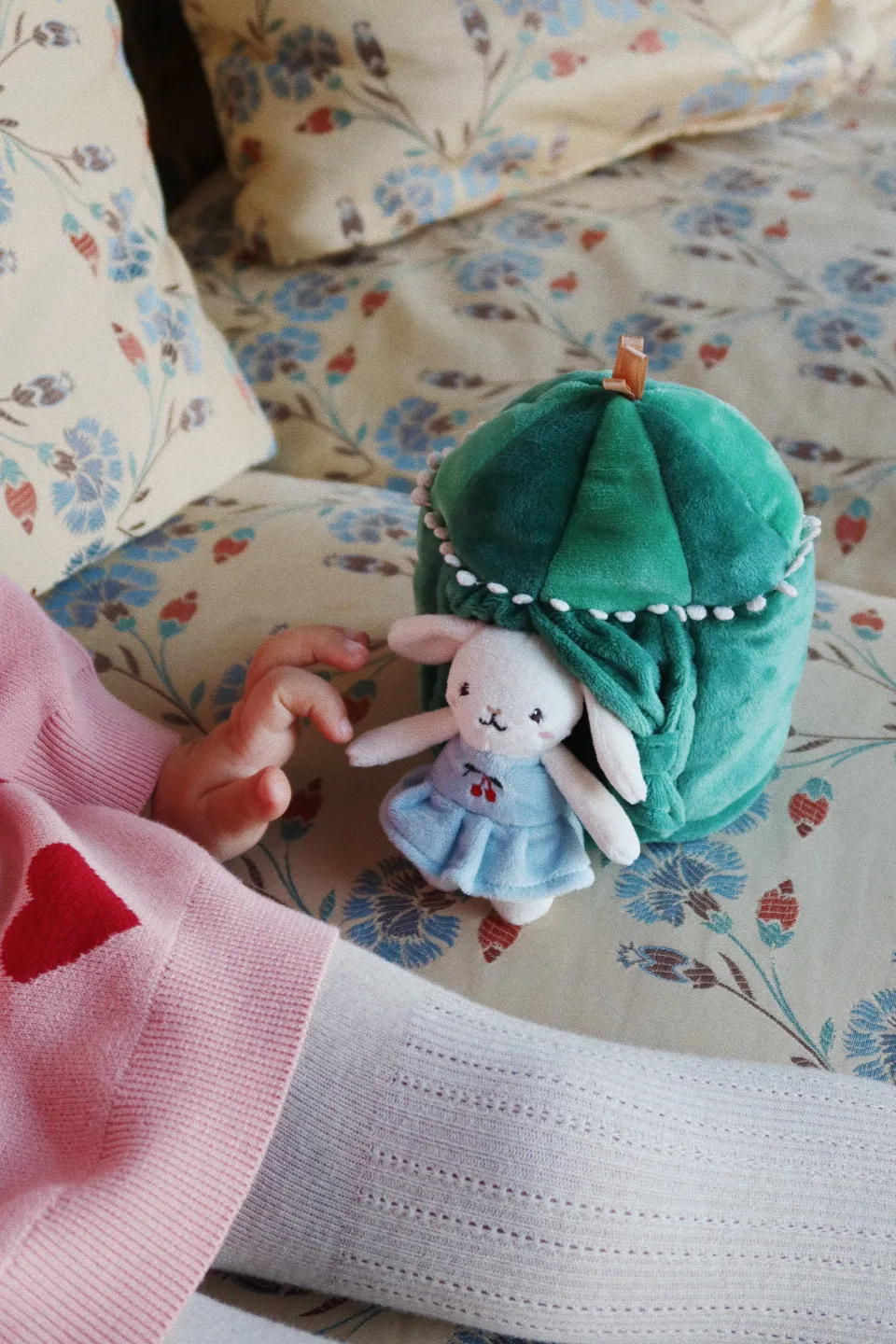 Konges Sløjd Aktivitetslegetøj|bunny ballerina - green