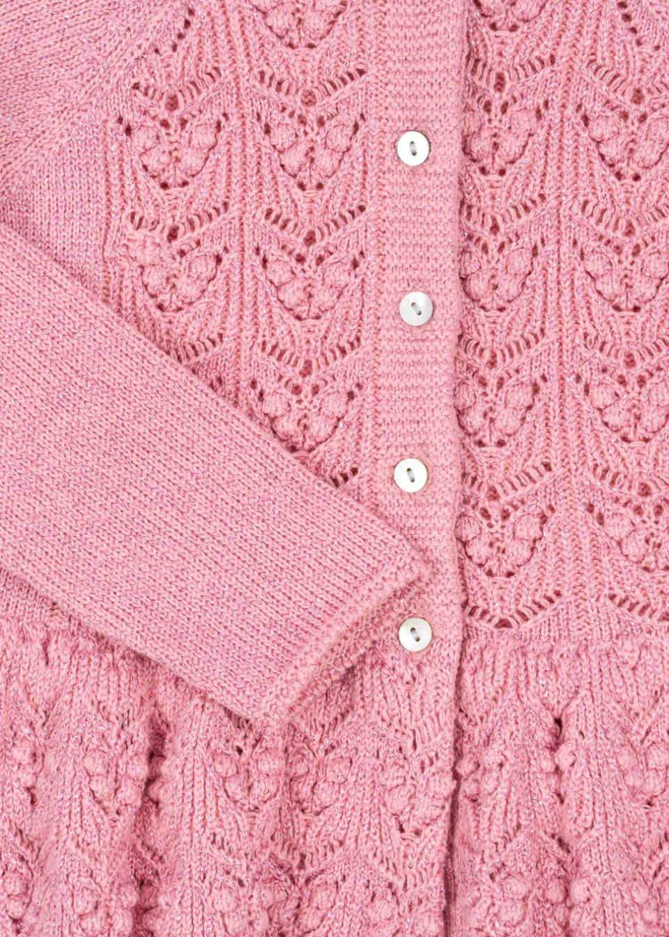 Konges Sløjd Overdele|cabby cardigan - powder pink powderpink