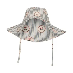 Konges Sløjd Badetøj|Accessories|cale badehat - CHERRY STRIPE cherrystripe