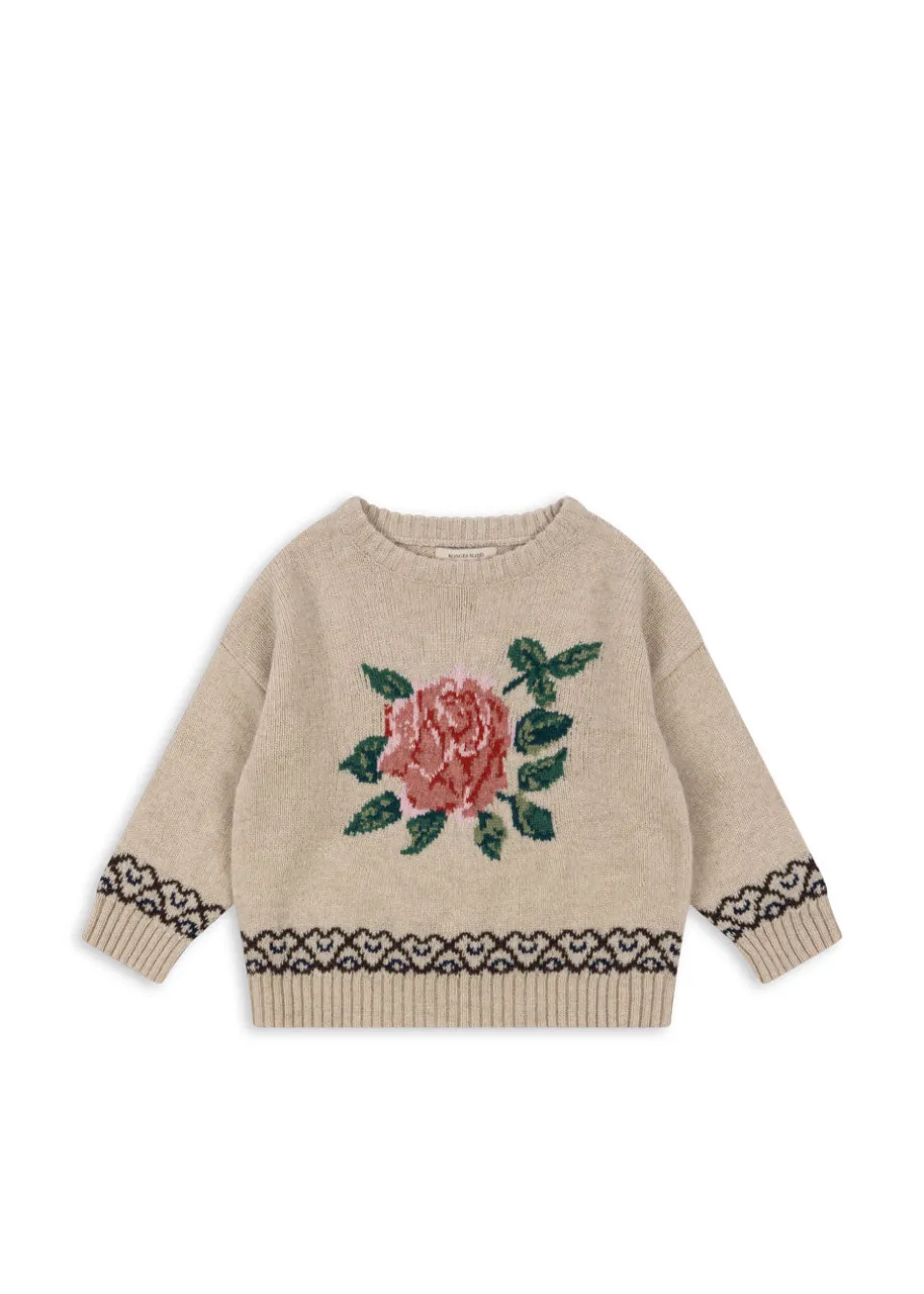 Konges Sløjd Overdele|Carola sweater - off white melange offwhitemelange