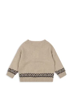 Konges Sløjd Overdele|Carola sweater - off white melange offwhitemelange