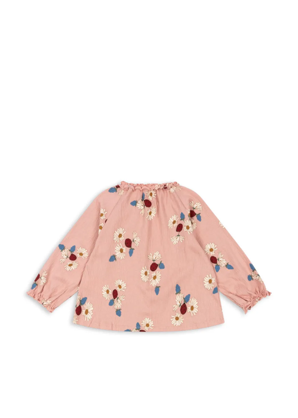 Konges Sløjd Overdele|CHLEO BLUSE - LADYBUG DAISY BLUSH ladybugdaisyblush