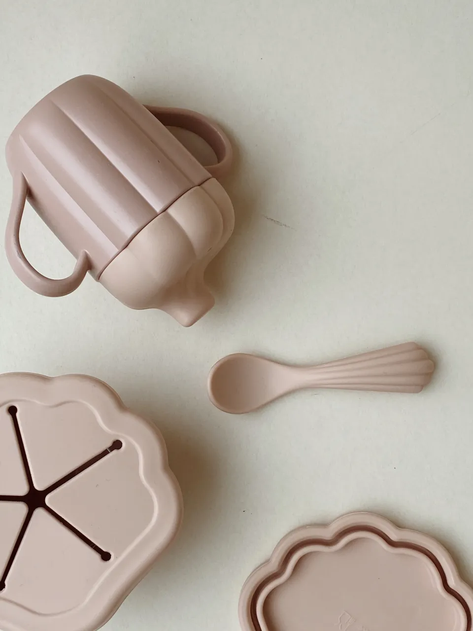 Konges Sløjd Spisetid|clam spisesæt - blush