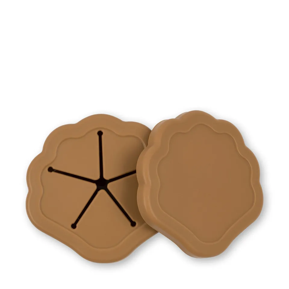 Konges Sløjd Spisetid|clam spisesæt - TERRA COTTA terracotta