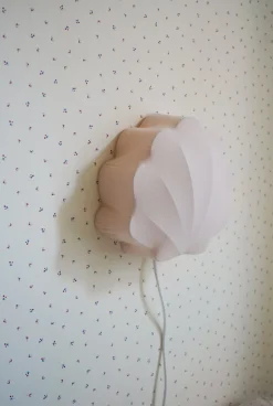 Konges Sløjd Børneværelse|clam stoflampe - blush