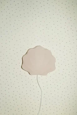 Konges Sløjd Børneværelse|clam stoflampe - blush