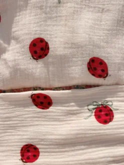 Konges Sløjd Overdele|Coco ladybug bluse - ladybug bow ladybugbow
