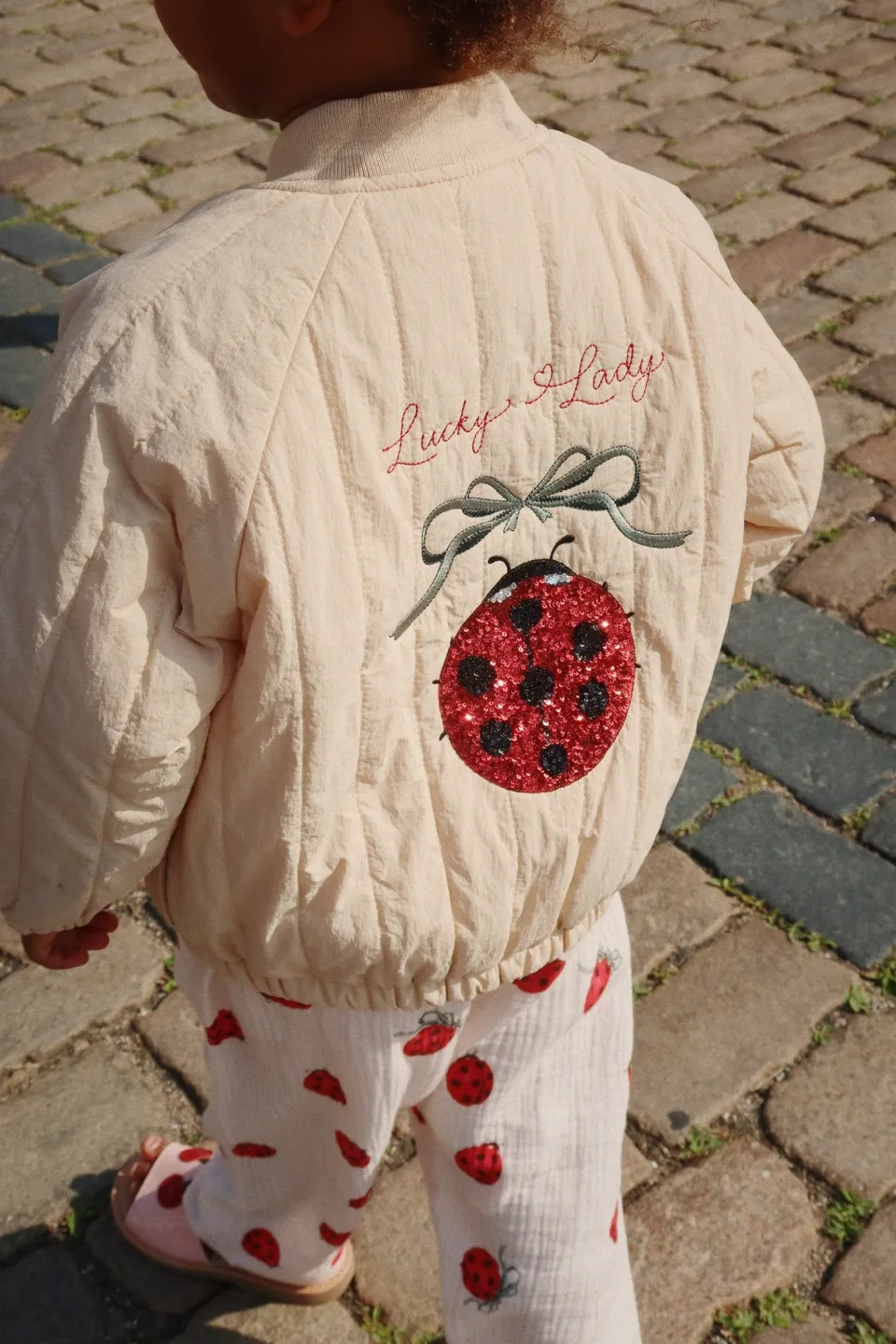 Konges Sløjd Underdele|Coco ladybug bukser - ladybug bow ladybugbow