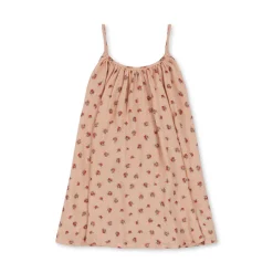 Konges Sløjd Kjoler|coco stropkjole - PEONIA PINK peoniapink