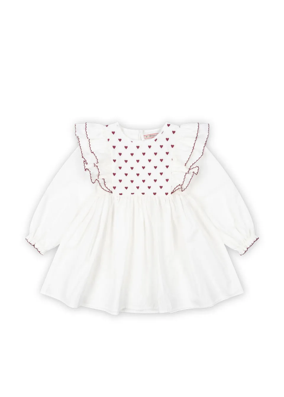 Konges Sløjd Kjoler|Coeur kjole - pure white purewhite