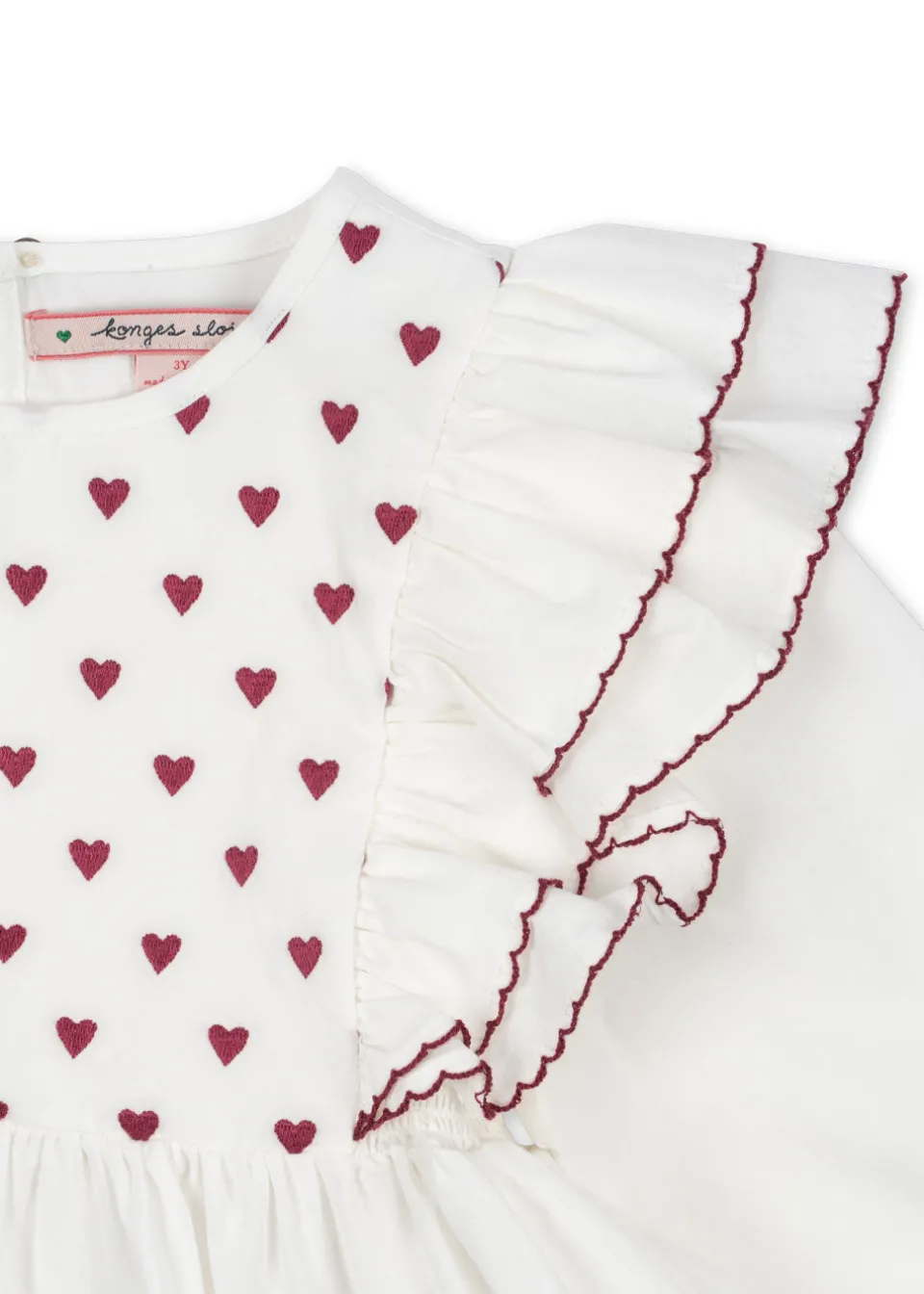 Konges Sløjd Kjoler|Coeur kjole - pure white purewhite