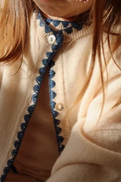 Konges Sløjd Overdele|Collette cardigan - off white offwhite