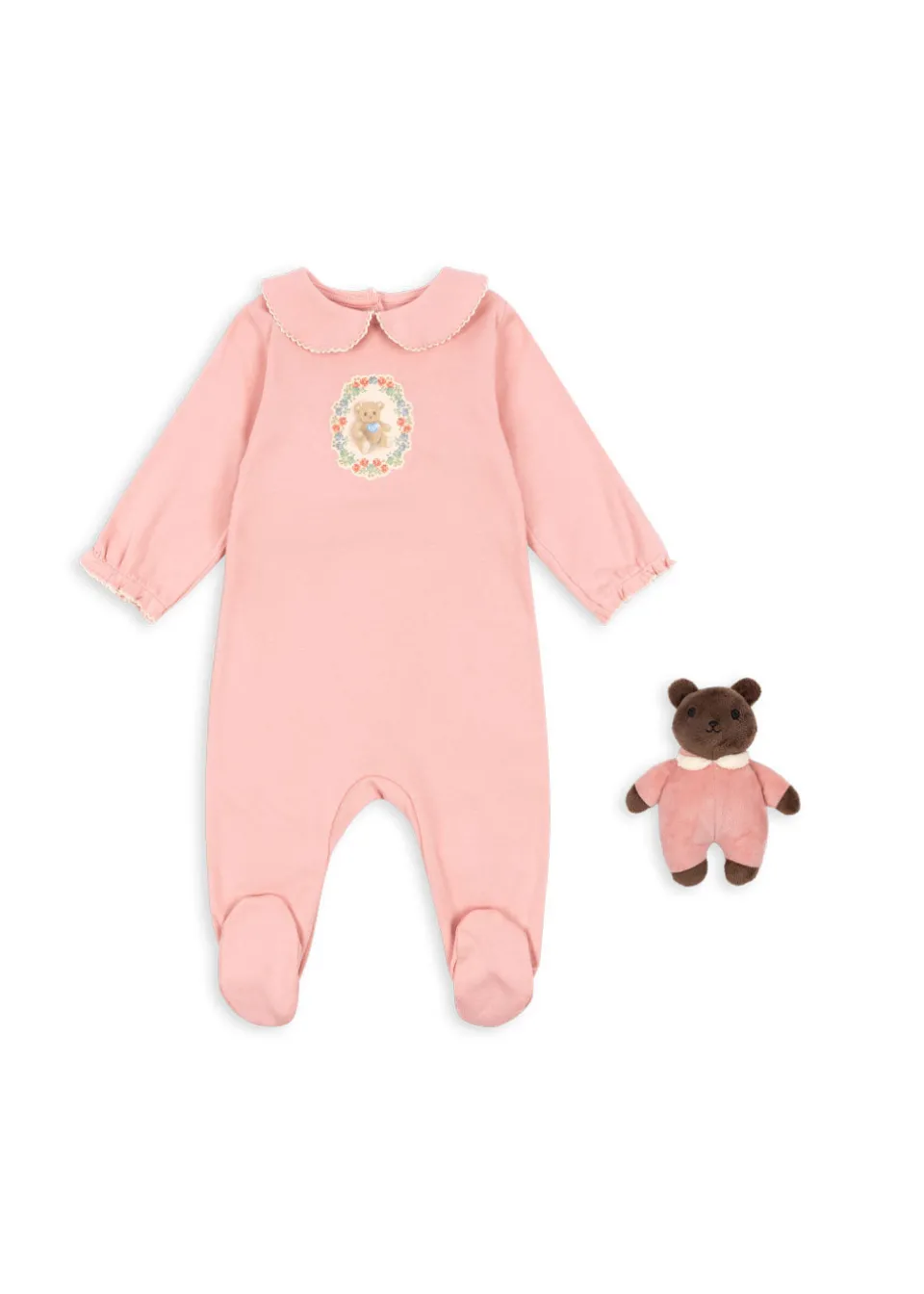 Konges Sløjd Overdele|Underdele|Coty picot heldragt - mellow rose mellowrose