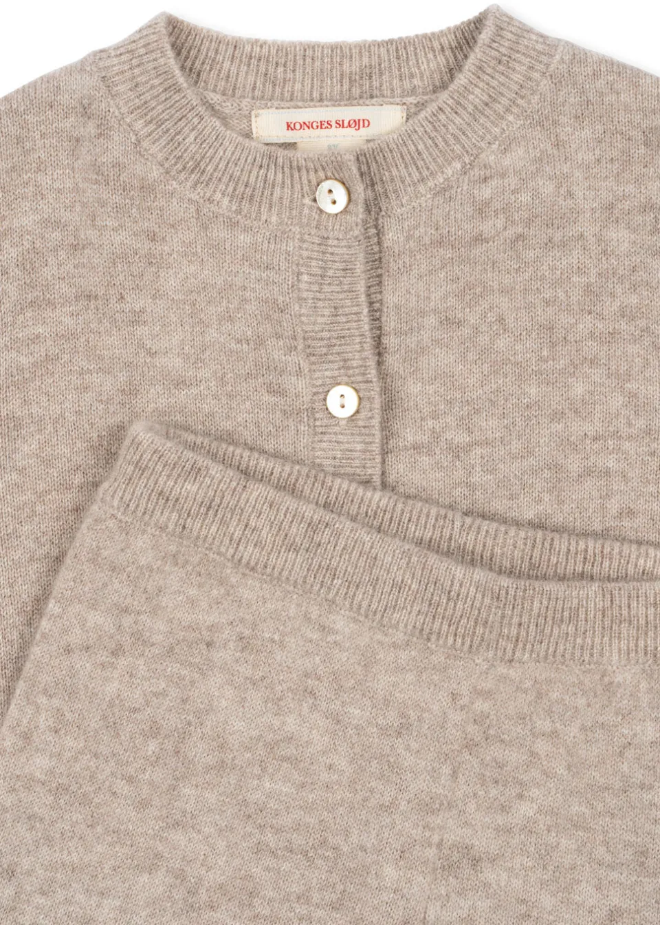 Konges Sløjd Overdele|Underdele|dio cashmere sæt - CAMEL MELANGE camelmelange