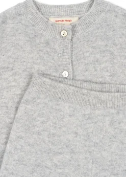 Konges Sløjd Overdele|Underdele|dio cashmere sæt - LIGHT GREY MELANGE lightgreymelange