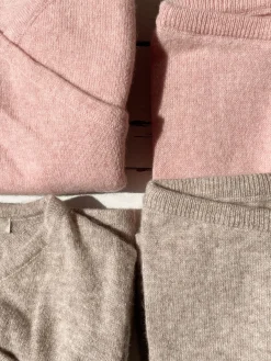 Konges Sløjd Overdele|Underdele|dio cashmere sæt - ROSE MELANGE rosemelange