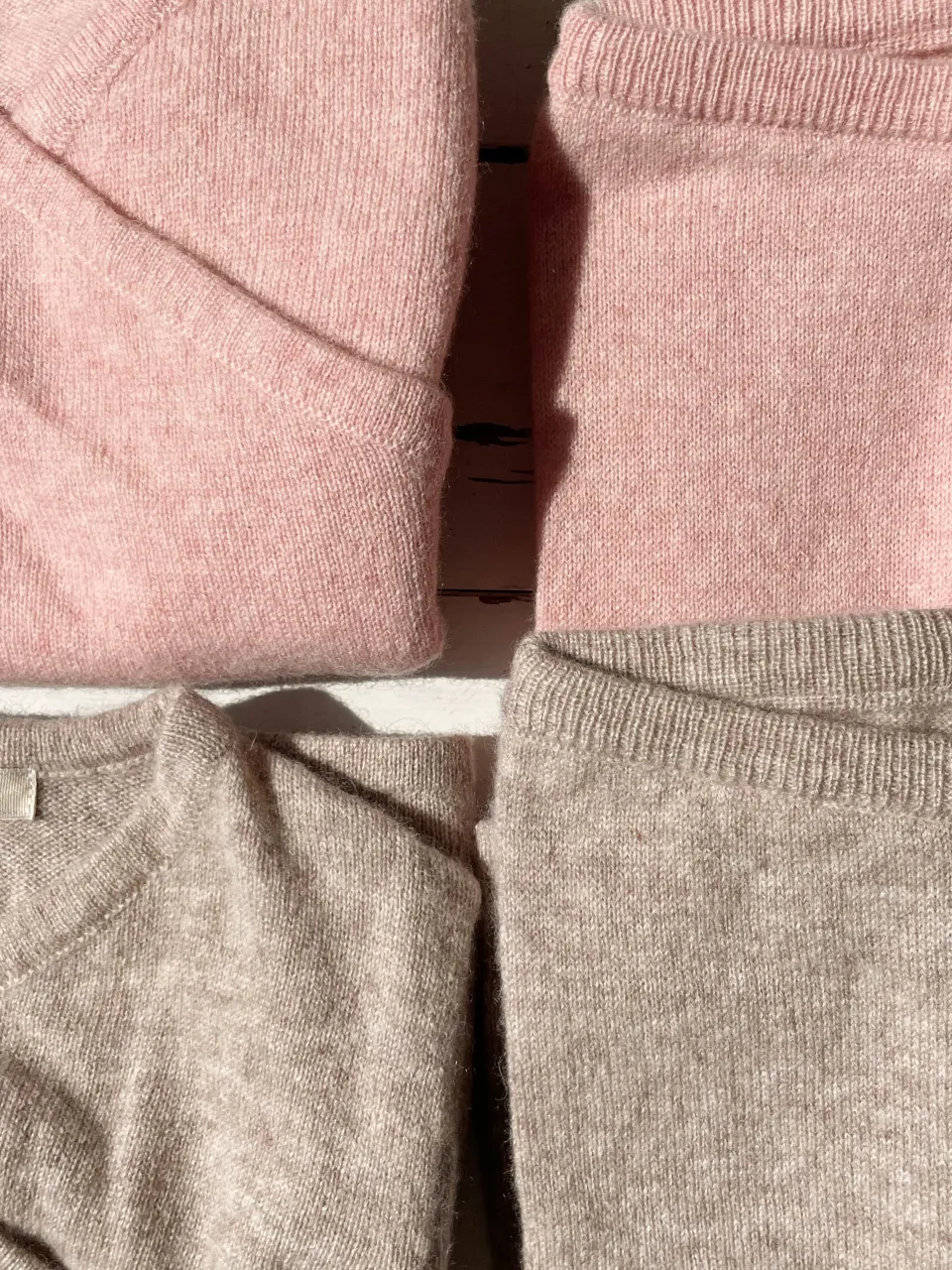 Konges Sløjd Overdele|Underdele|dio cashmere sæt - ROSE MELANGE rosemelange
