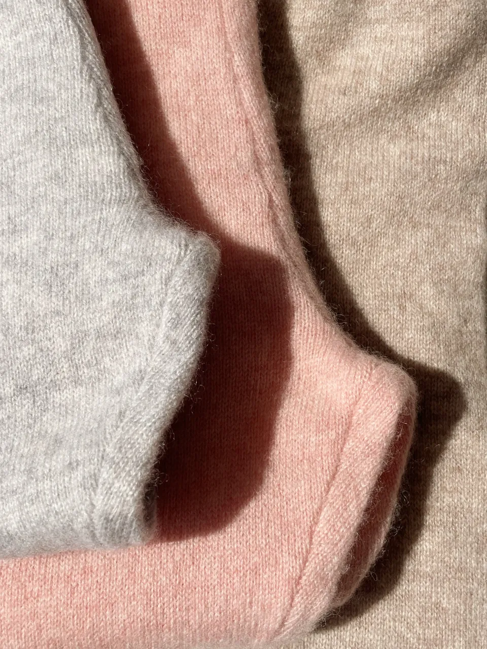 Konges Sløjd Overdele|Underdele|dio cashmere sæt - ROSE MELANGE rosemelange
